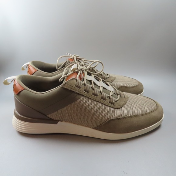 Wolf & Shepherd Other - Wolf & Shepherd Crossover Victory Trainer Shoes Beige Brown Mens Size 9.5